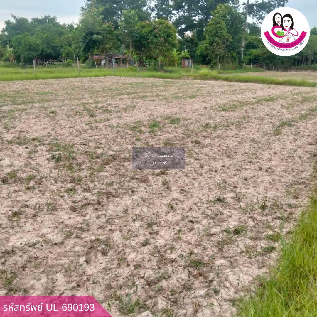 ขายที่ดินโซนคำน้ำแซบ อ.วารินชำราบ จ.อุบลราชธานี