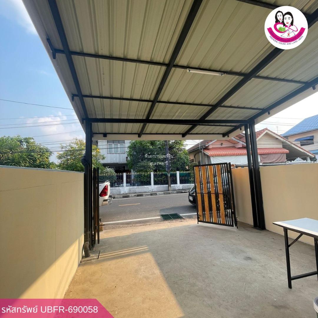 บ้านว่างให้เช่า ใกล้ตลาดวาริน จ.อุบลราชธานี